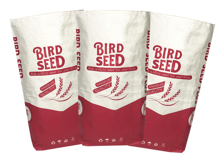 10kg 20kg 50kg Kraft Paper Packaging Bag For Starch Maltose Powder Isomalto Oligosaccharides