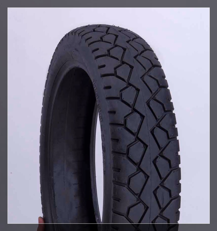 Rubber Tubeless Motorcycle Tyres Tube Type 100/90-18 110/90-16 130/90-15 J813 4PR 6PR TT/TL F R