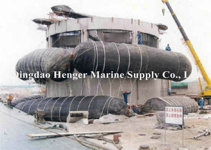 Rubber Inflatable Heavy Lifting Ship Launching Airbags