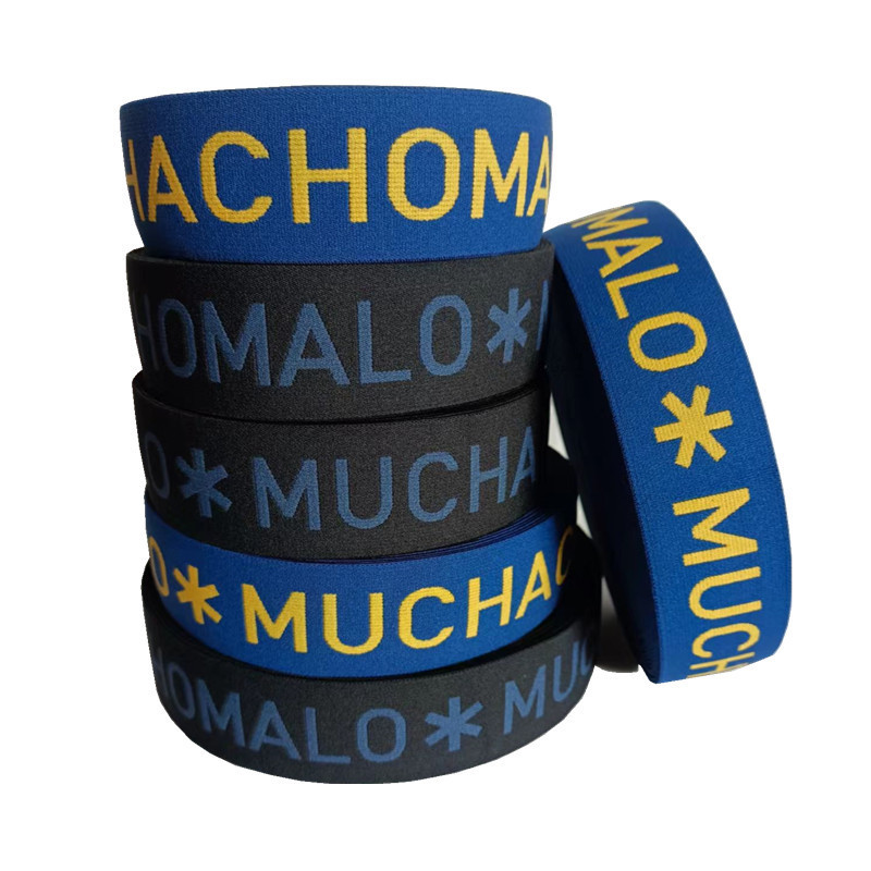  Textile 38mm Polyester Webbing Rubber Polyester Elastic Band Manufactures