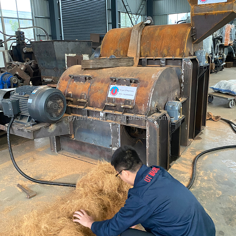 3500 KG Capacity Coconut Coir Bricks Pressing Machine for Bale Size 600*400*300 mm