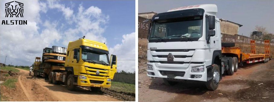 CNHTC Tractor Truck 6x4 , Sino Hohan Prime Mover Truck