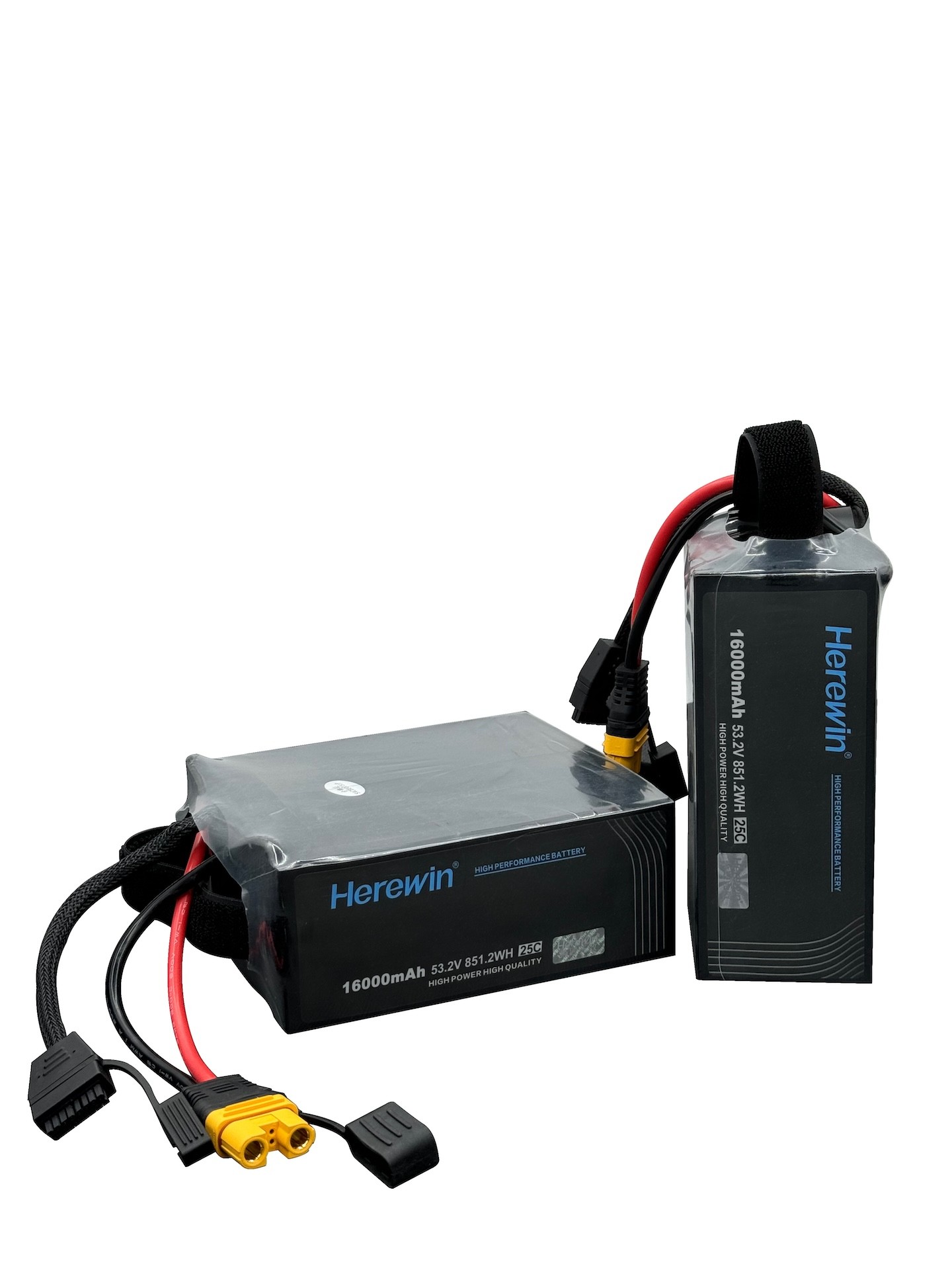Herewin Battery 14S 53.2V 16000mAh Soft Pack 25C LiPo Battery For Drones