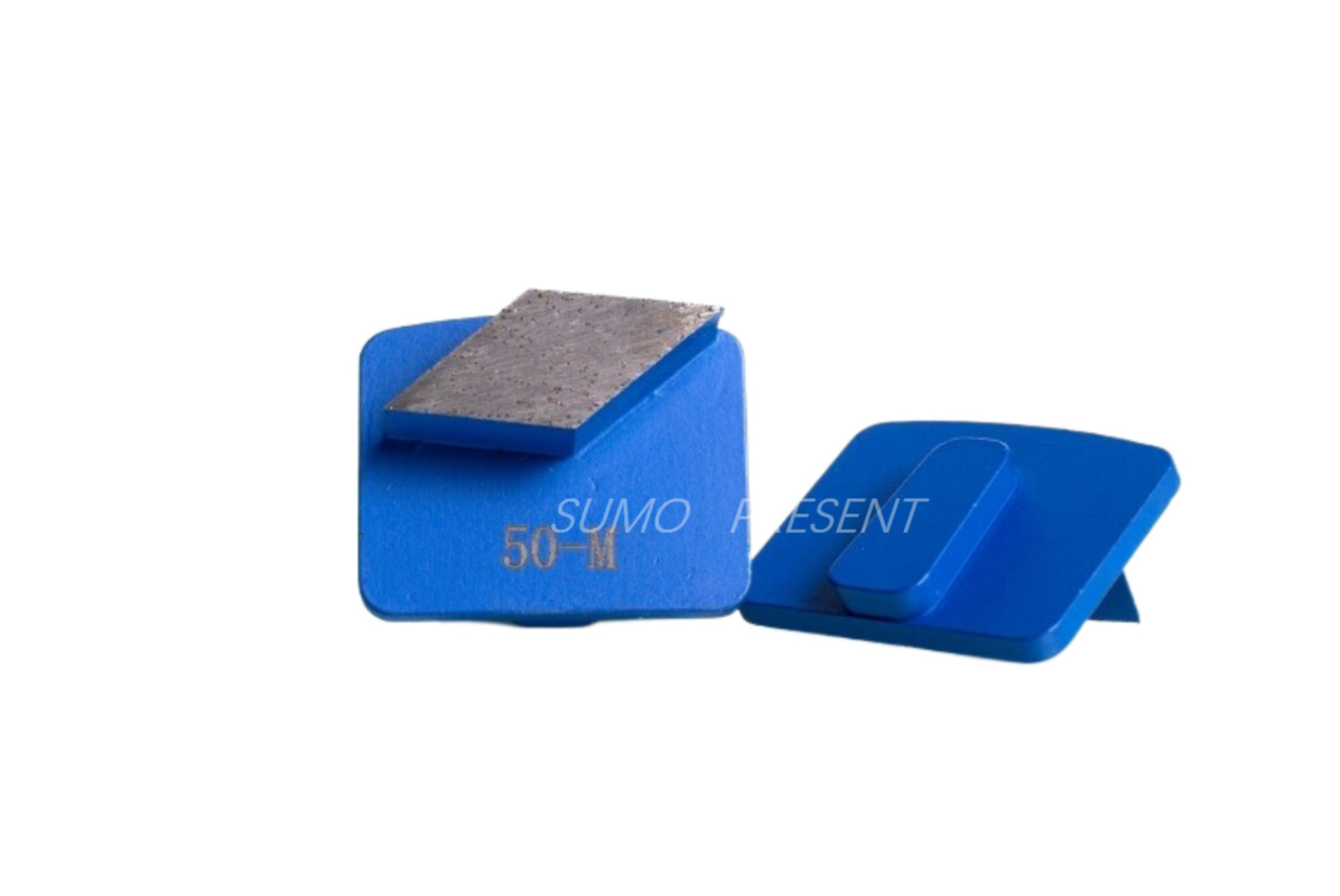 Single Rhombus Segments Redi Lock Diamond Grinding Shoes for Husqvarna