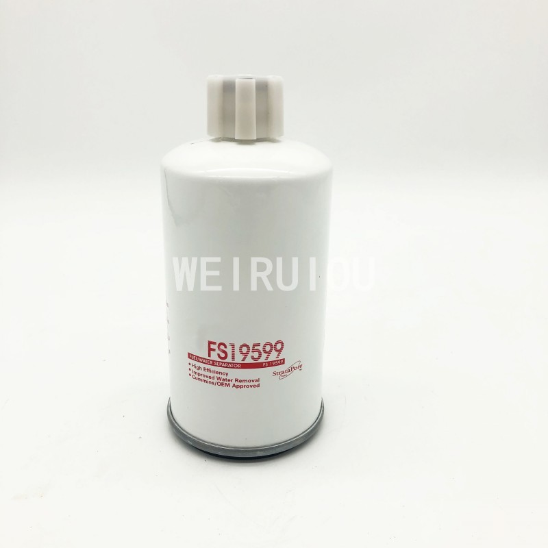 156mm Height Fuel Water Separator Filter P550904 FS19599 Construction Machinery Diesel Engine