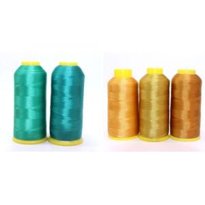 100% Polyester Trilobal Filament Embroidery Thread 108D/2 5000Y