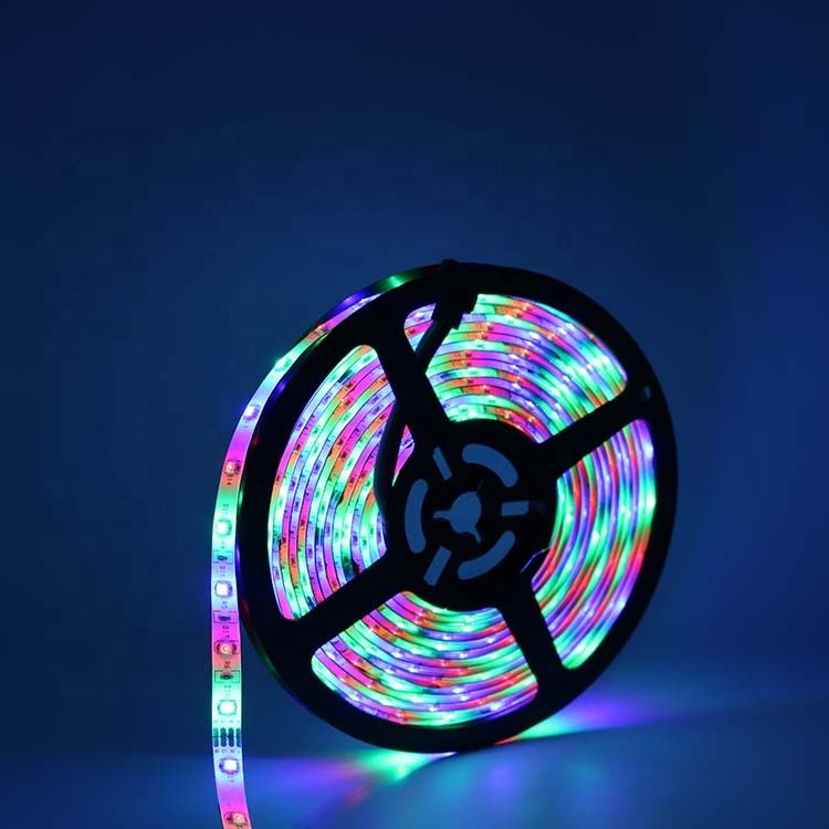 DC12V work with Alexa google assistance App and remote rgb rgbic addressable waterproof programmable wifi smart led light strip