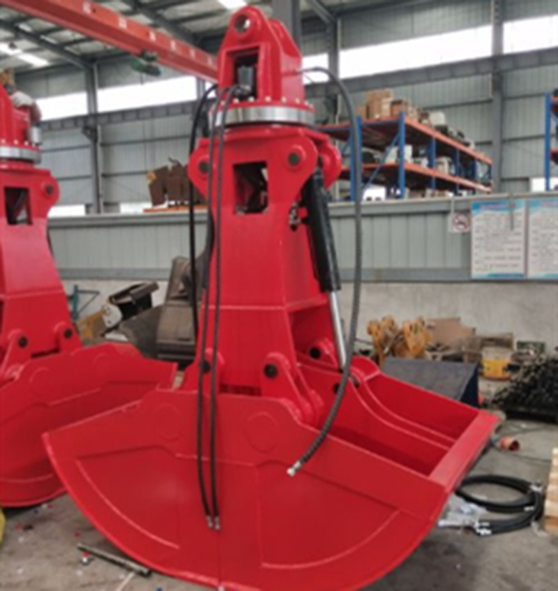 New customized rotating hydraulic clamshell grab bucket for pc160lc excavator clamshell buckets made in china