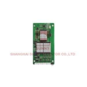 Passenger Elevator Blue Segment Elevator LCD Display DC24V With White Backlight