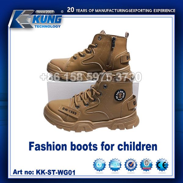 OBM Breathable Child Fashion Boot Practical With Rubber Outsole