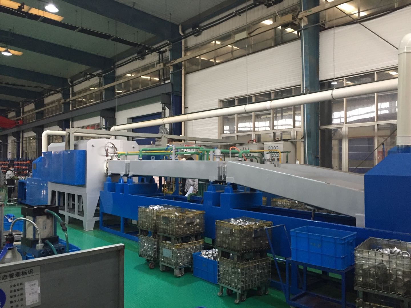 Three Phases 380V Aluminum Brazing Furnace 575-650 Temperature