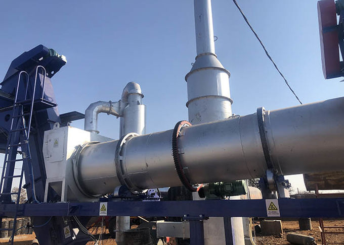 Road Machinary Drum Type 60TPH Continuous Asphalt Mixing Plant