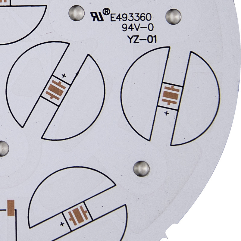 Aluminum Lightweight ISO SMT LED Bulb PCB Board Dimensional Stability