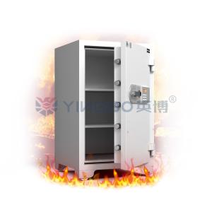 Adjustable Shelves Fireproof Safe Box Solid Steel Latches Secure Valuables