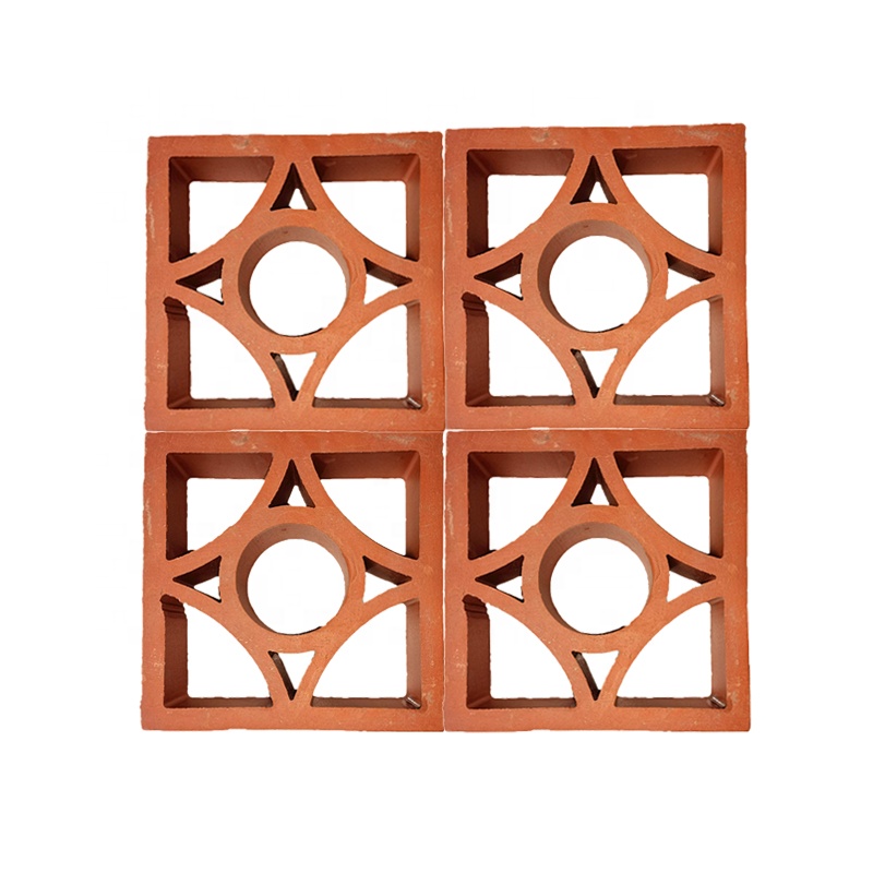 800 Centigrade Heat Insulation Red Fire Clay Veneer Bricks for Classical Exterior Wall Design Classical Design Style