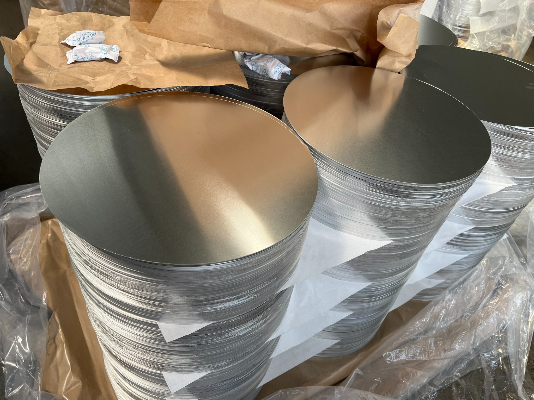 Round Reflective Aluminum Sheet Circle For Sign Boards