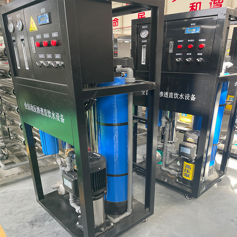 500L/Hour RO Reverse Osmosis Water Treatment Equipment with Stainless Steel/FRP Tank