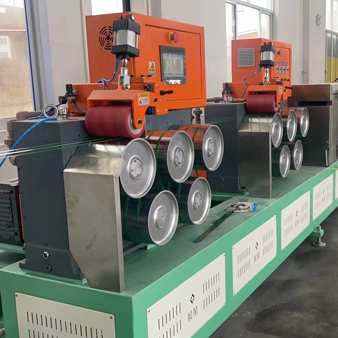 Stainless Steel Single-screw PET Strap Extruder for Heavy Duty Manufacturing Plant