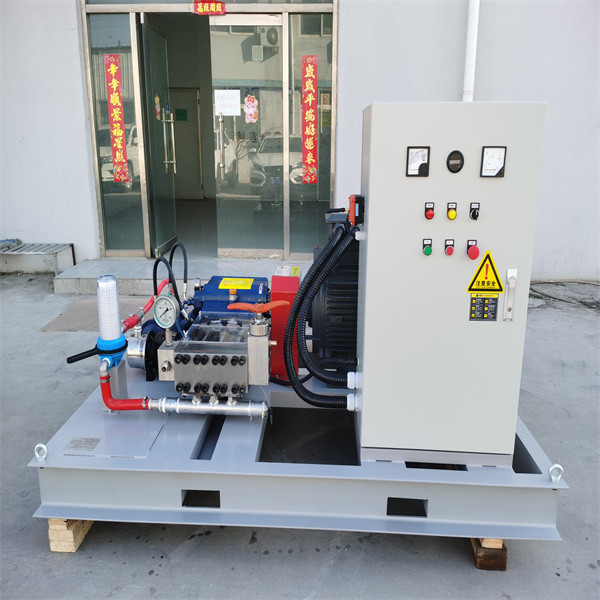 180MPa Ultra High Pressure Jet Water Cleaner Water Jet Stone Cutting