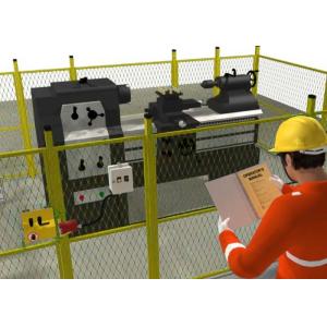 Expanded Metal Machine Guard – Safety Barrier Between Workers and Machines