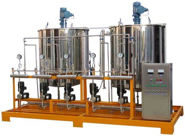 OEM / ODM Chemical Production Line 1000 Gallon Chemical Blending Tanks