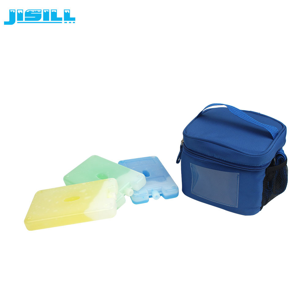 HDPE Plastic Reusable Gel Mini Ice Bags For Cooler Bag / Small Cold Packs