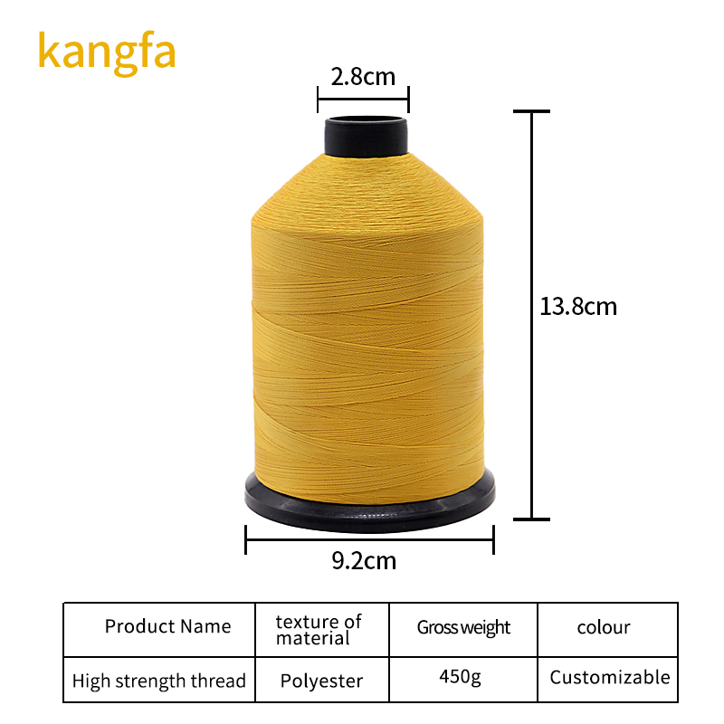 16oz Bonded Sewing Thread with Multicolor and UV Proof Made of Plastic Cone Material