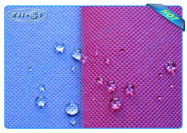 Breathable Antibacterial Blue Color SMS Non Woven Fabric For Face Mask /