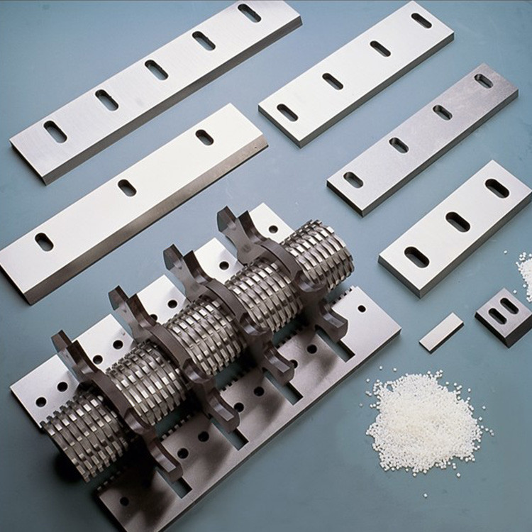 Stainless Steel Plastic Grinder Blades For Cutting Pet Pvc Rubber