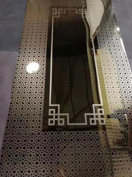 Stainless Steel Etching Sheet for Elevator Decoration Manufacturers Suppliers In