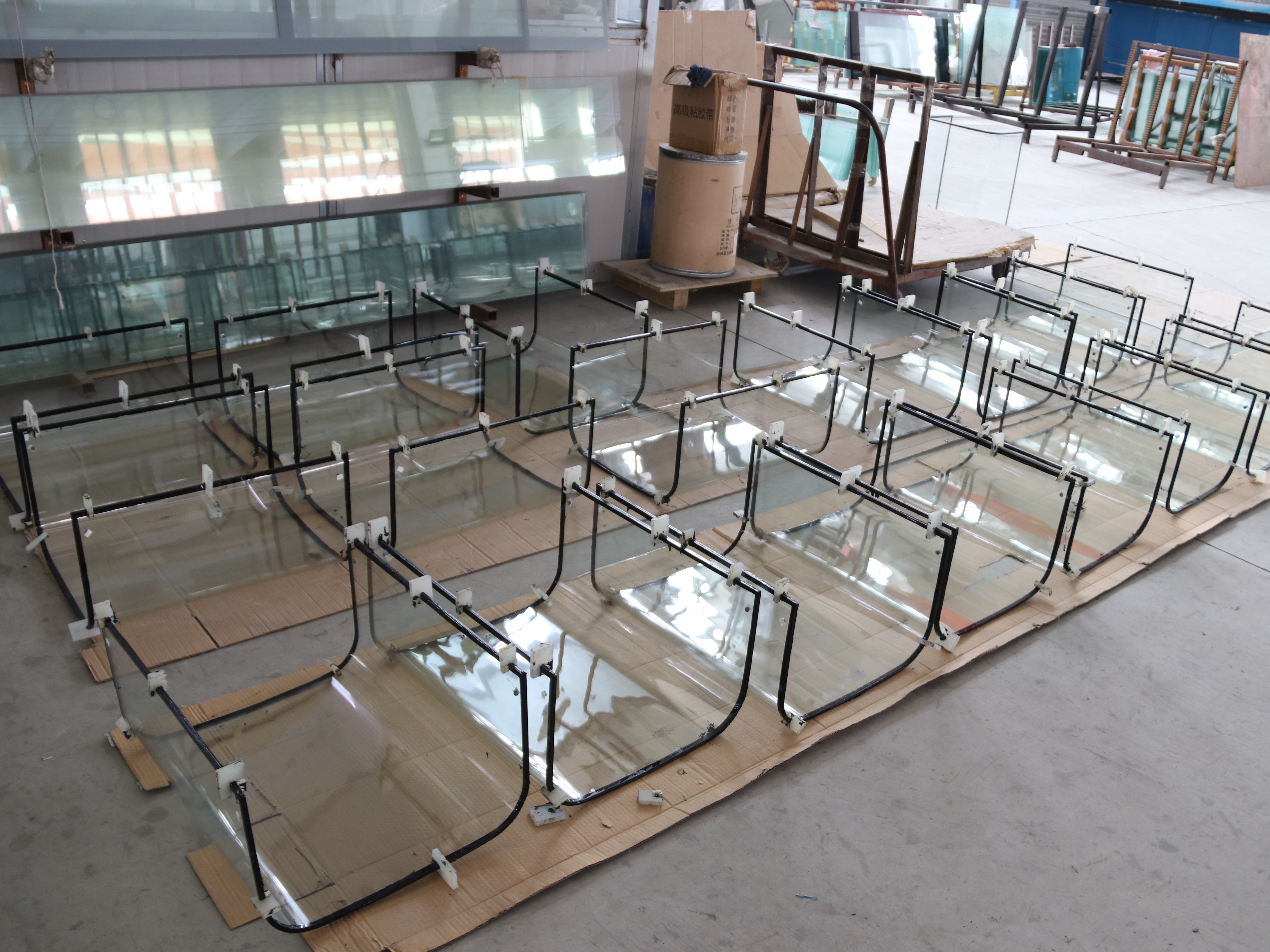 Toughened 2140mmx1830mm Double Glazed Windows Glass