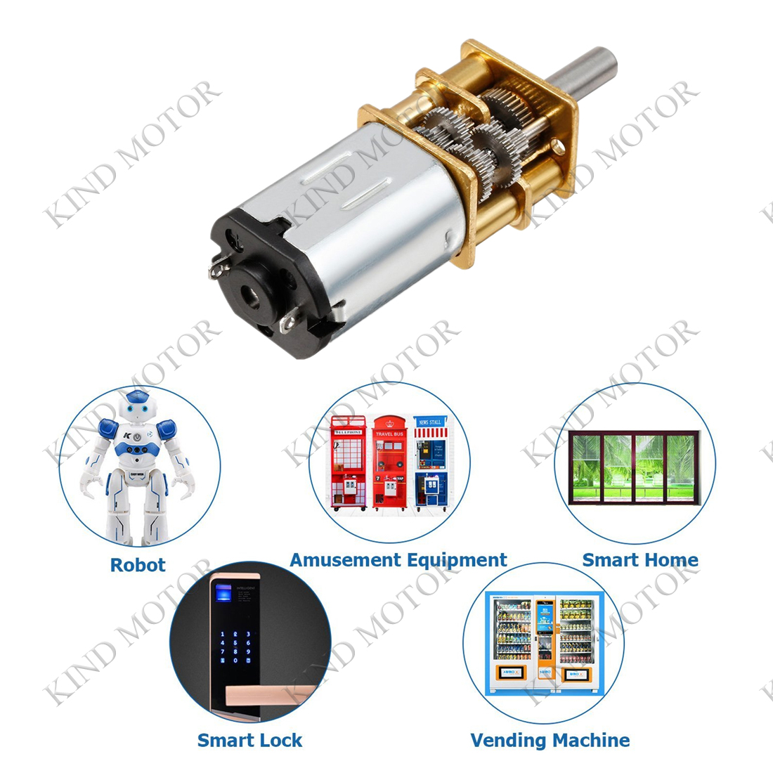 1.5V 3V 5V 6V 65rpm 200rpm Precious mini dc Gear Brush Motor 12mm N20