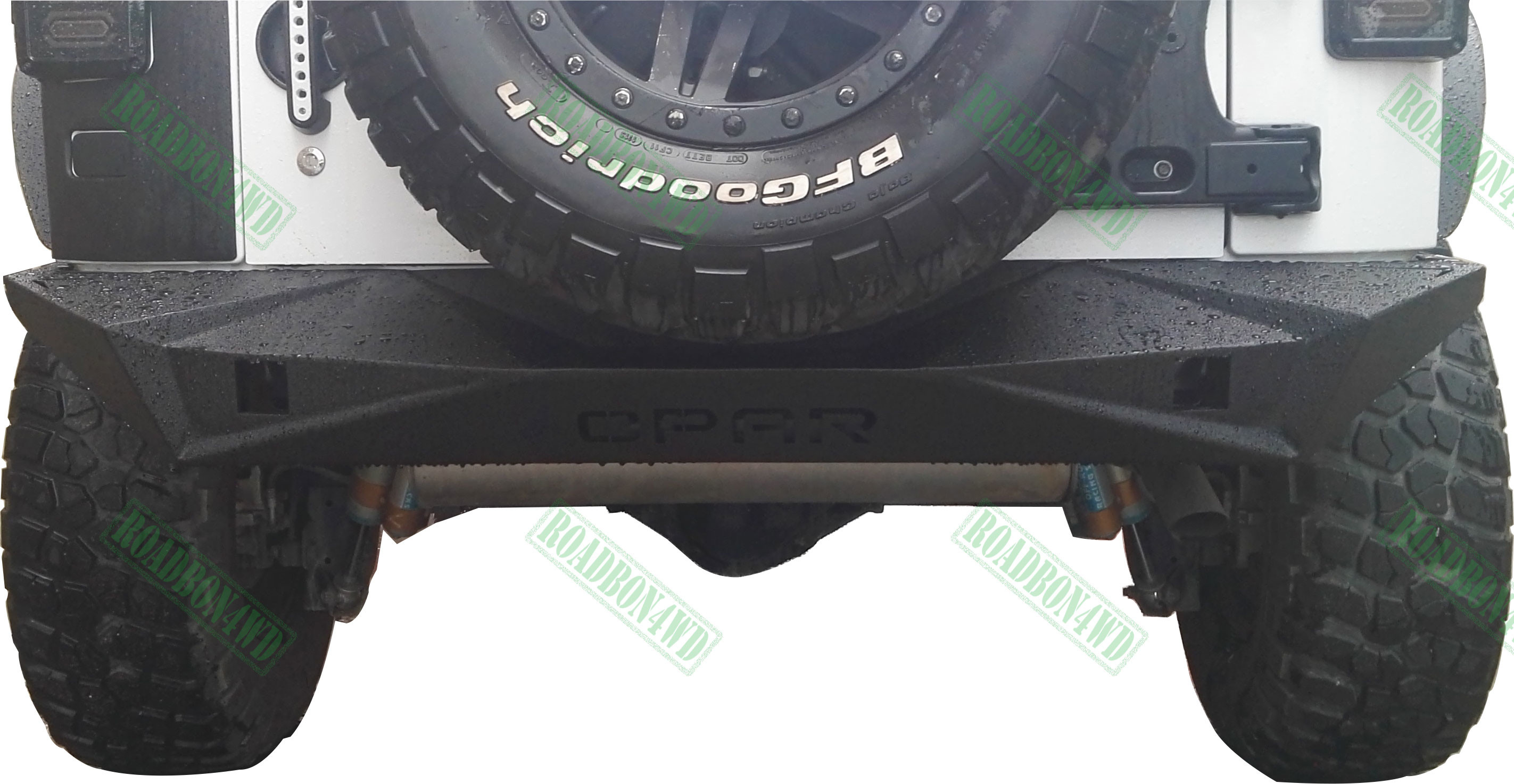 Wrangler JK Rear bumper steel black rear bumper for Jeep wrangler JK