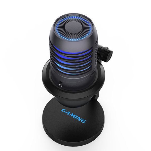 Quality 92khz 24bit Studio Cardioid Condenser Microphone with RGB Lighting for sale