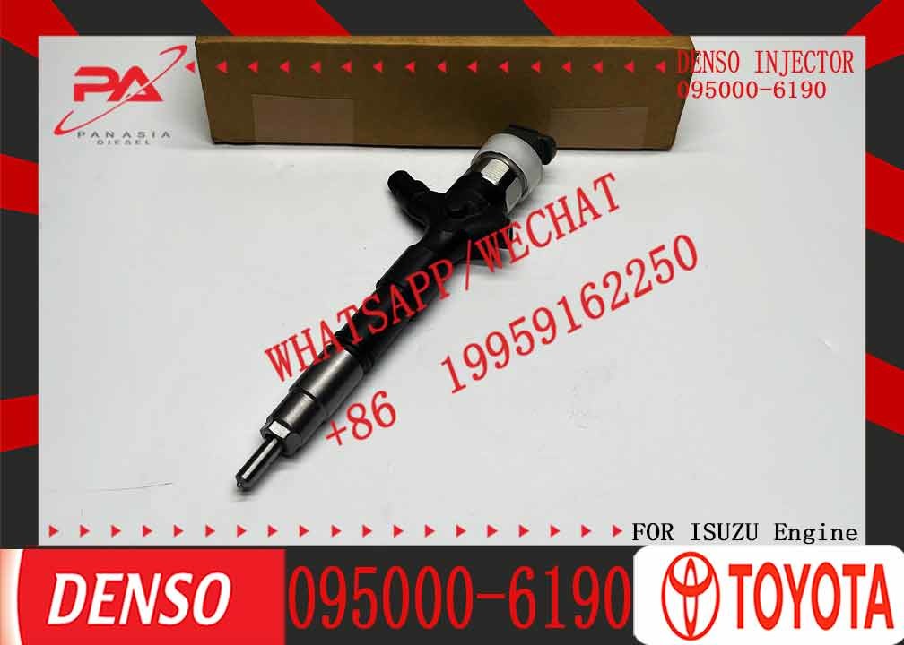 2 KD common rail fuel injector 095000-6190 nozzle innjector 095000 6190 0950006190 for Toyota Hiace 2.5 D 2KD-FTV