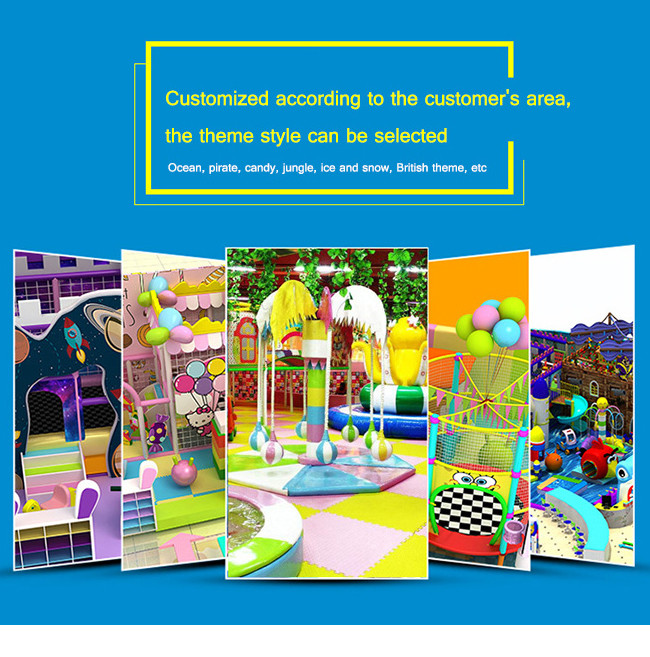 Customized Plastic Soft Play Kids Indoor Playground Equipment