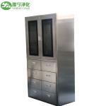 Single Hole Faucet Mount 304 Stainless Steel Medical Cabinet For Hospital Or Lab