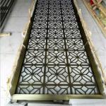 China professional decorative metal work Stainless steel partition wall design