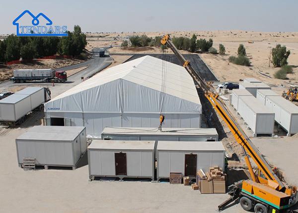 Heavy Duty Storage Warehouse Tent Large Temporary Fire Retardant Large Shelter