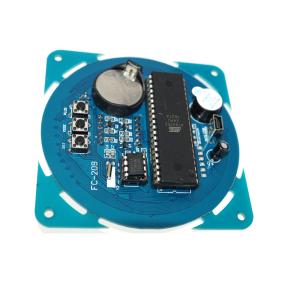 Blue Color DC 5V DS1302 Rotating Red LED Display Alarm Arduino Sensor Module