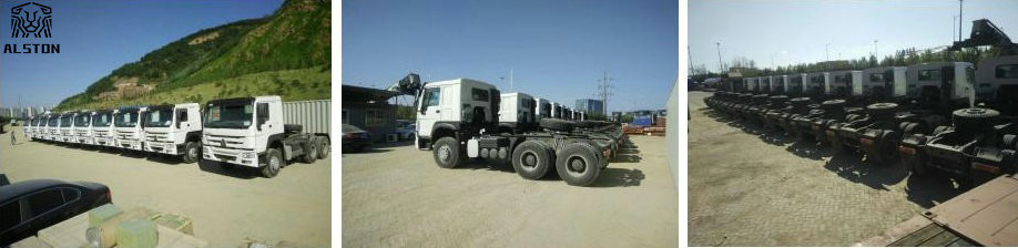 CNHTC Tractor Truck 6x4 , Sino Hohan Prime Mover Truck