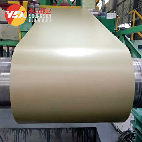 1060 1050 1100 Pvc Prepainted Coating Color Aluminum Sheet Color Coated Coil For Gutter