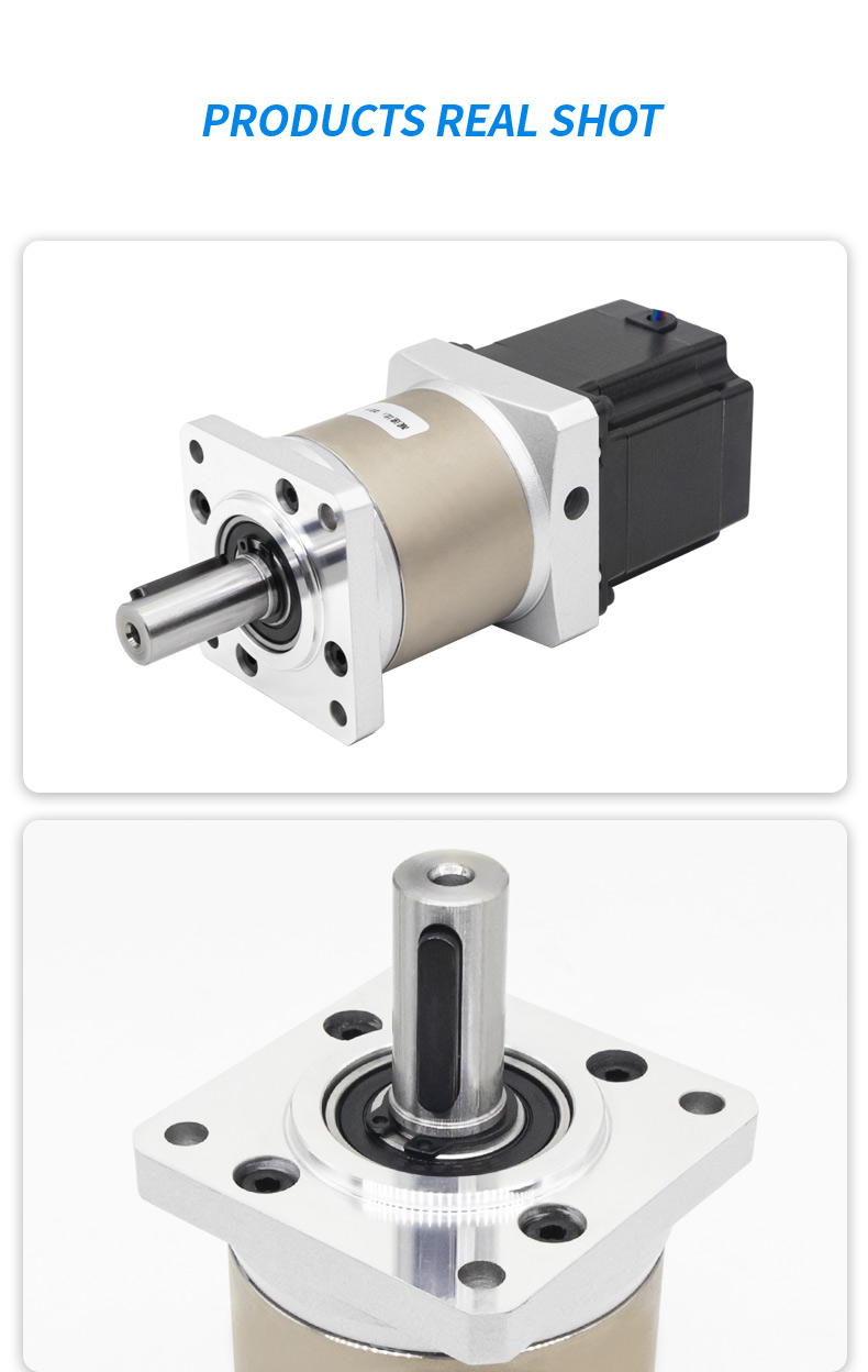 High Precision 57mmx57mm Nema23 Planetary Gear Stepper Motor for Sales 9v 12v 24v Motor