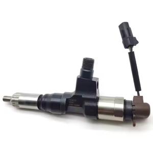 Excavator SK330-8 SK350-8 J08E Engine Common Rail Fuel Injector 095000-6593 0950006593