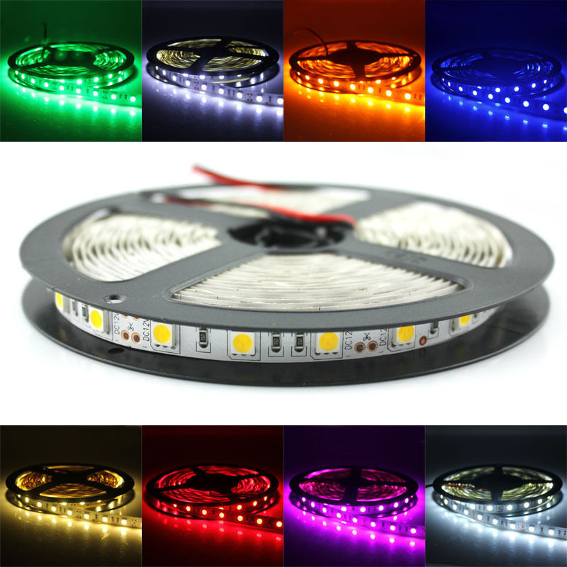 300SMD 12V 5050 LED trip light 5m