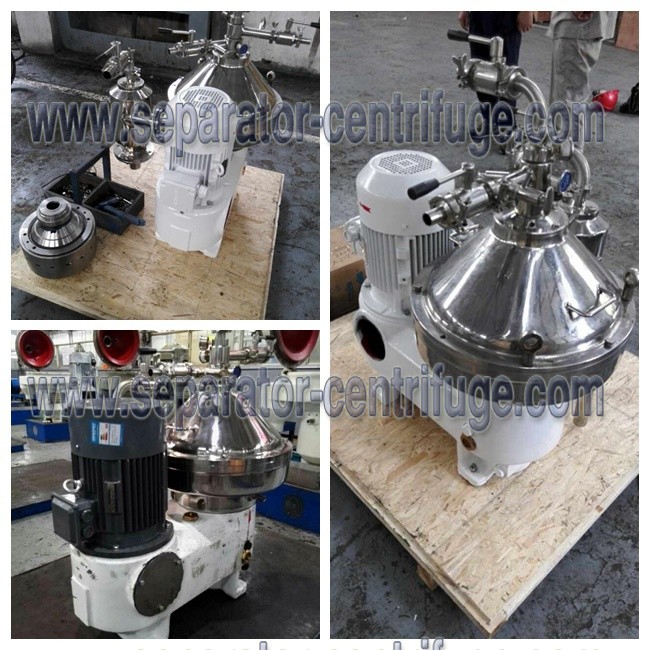 High Speed Centrifugal Oil Separator Compressor for Coconut Oil , Westfalia Structure
