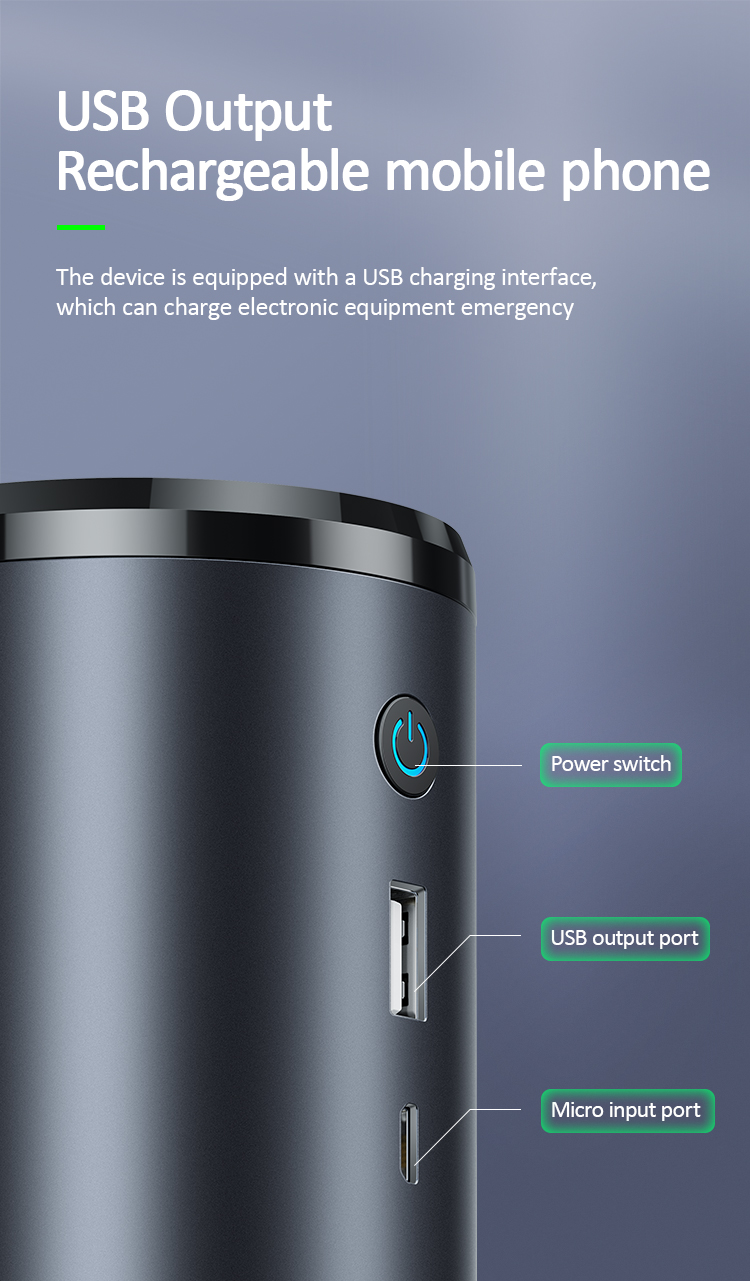 UVC Hepa Car Air Purifier