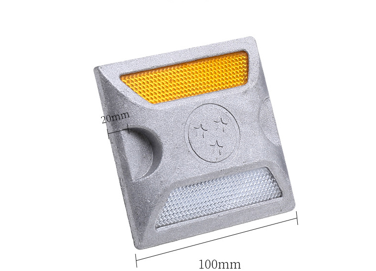 Road Safety Reflector Aluminium Road Stud Reflective Tape 2 Road Safety Reflector