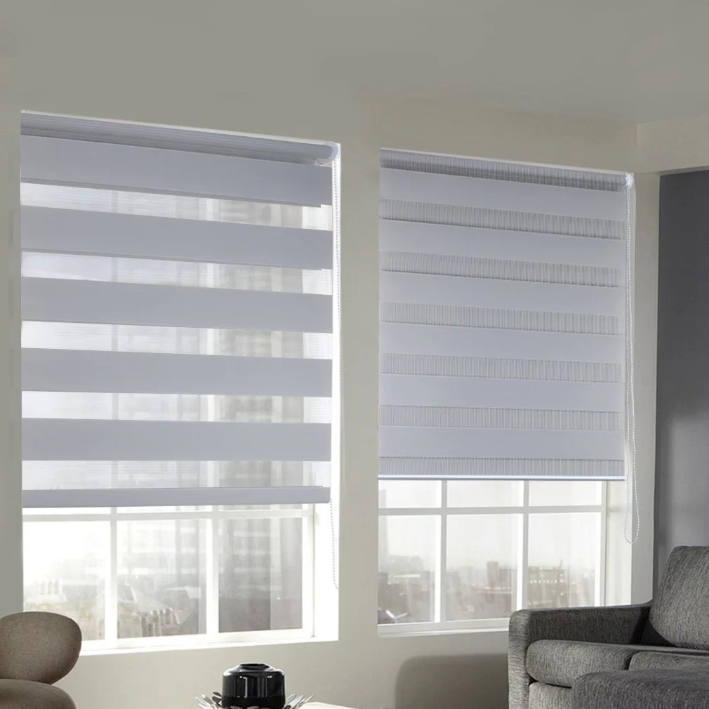 2020 High Quality Home Decoration zebra blind cordless for sliding door Customized size