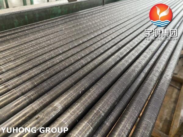 ASTM A179 ASME SA179 Carbon Steel Seamless Tube Low Fin Heat Exchanger Height 1